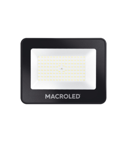 REFLECTOR  MACROLED 100W EFL SLIM 9000LM BK