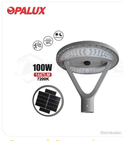 LUMINARIA SOLAR OPALUX 100W