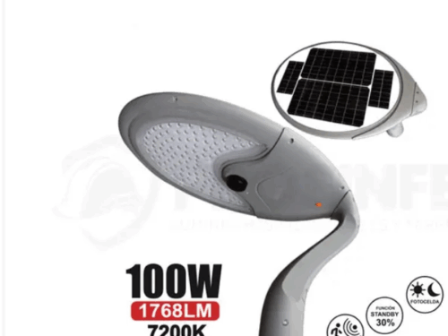 LUMINARIA SOLAR OPALUX 100W