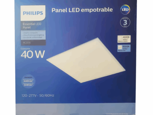 PANEL LED DE 40W PHILIPS ESSENTIL RC048 G2 6500K