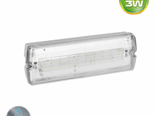LAMPARA DE EMERGENCIA LIGHTECH 3W IP65