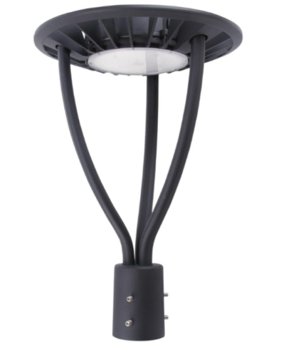 LUMINARIA ORNAMENTAL 60W IP65 TRES BRASOS