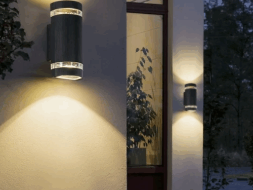 APLIQUE PARA  EXTERIO BIDERECIONAL LED CÁLIDO