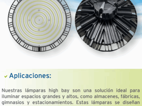 HIGH BAY DIXON 300W 6000K 45000LM