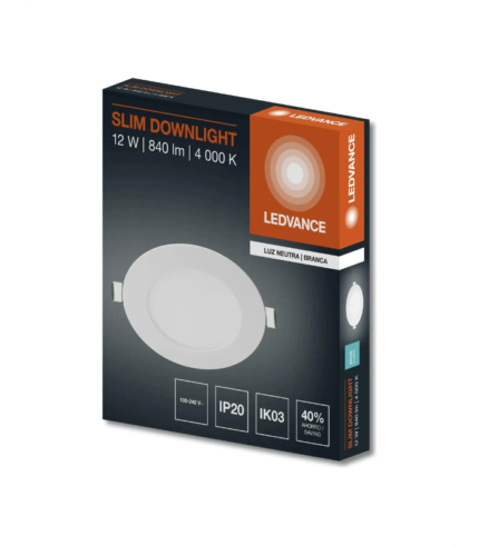 LEDVANCE SLIM DOWNLIGHT 12W 840 REDONDO 7021617