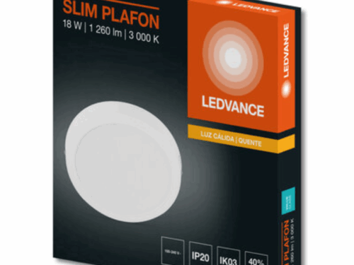 LEDVANCE SLIM PLAFON 18W/830 RD WT