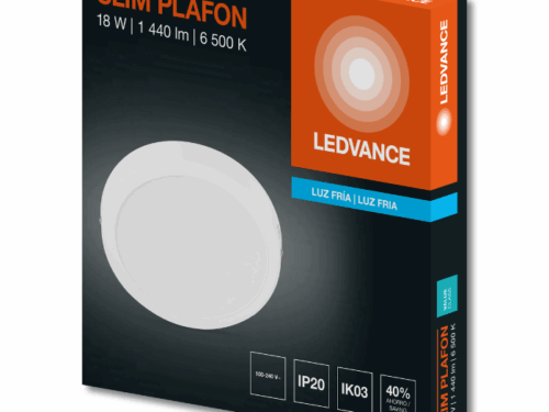 LEDVANCE SLIM PLAFON 18W/865 RD WT