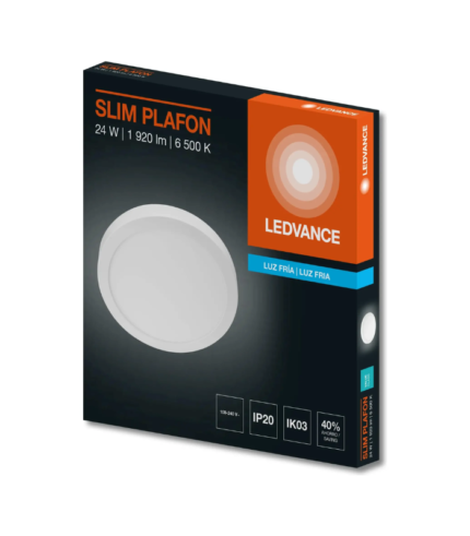 LEDVANCE SLIM PLAFON 24W 865 REDONDO 7021588