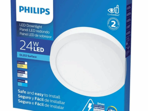 LUMINARIA LED PLAFON CIRCULAR 24W 110-240V 6500K