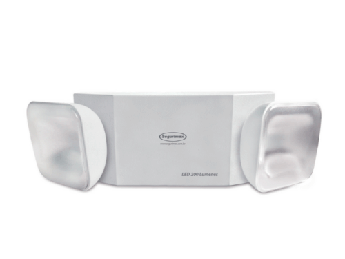 ILUMINACION DE EMERGENCIA SEGURIMAX LED 200LM 2.4W