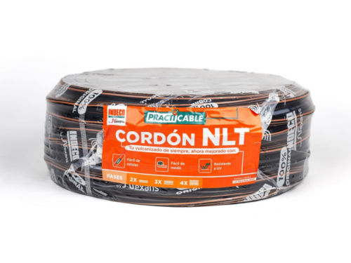 CONDUCTOR ELECTRICO 500V VULCANIZADO 3X14AWG NEGRO NLT PC