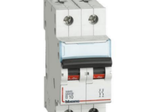 INTERRUPTOR TERMOMAGNÉTICO NEW BTDIN 2X16A, 10KA/220V.