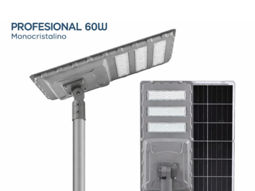 ALUMBRADO PÚBLICO SOLAR 60W