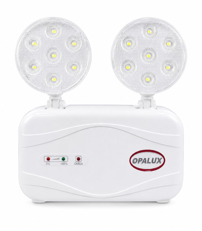 LÁMPARA DE EMERGENCIA LED 8 HRS 14L OPALUX 200LM IP20 4.4W (1)