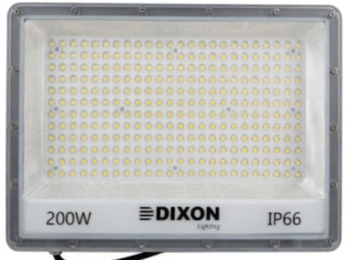 REFLECTOR LED 200W DIXON IP66 LUZ FRÍA 7000K 22000LM