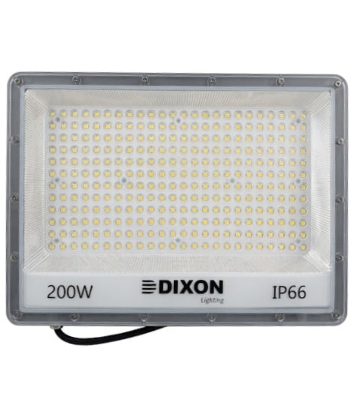 REFLECTOR LED 200W DIXON IP66 LUZ FRÍA 7000K 22000LM