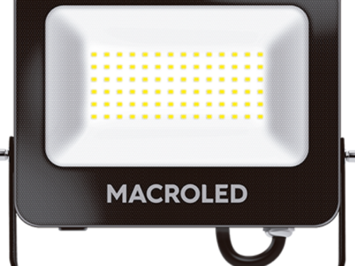 REFLECTOR MACROLED 50W 3000K 5500LM IP65