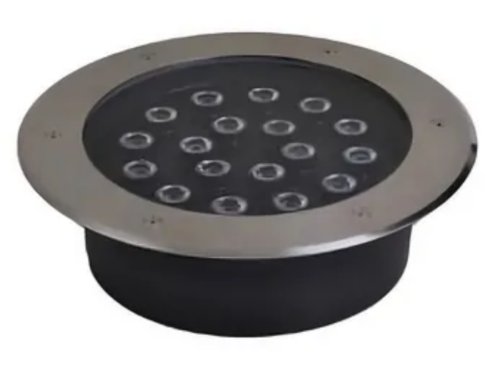 SPOT DE PISO 18W 3000K-5700k IP67 IK09 120LM/W 50000HRS ACERO INOXIDABLE