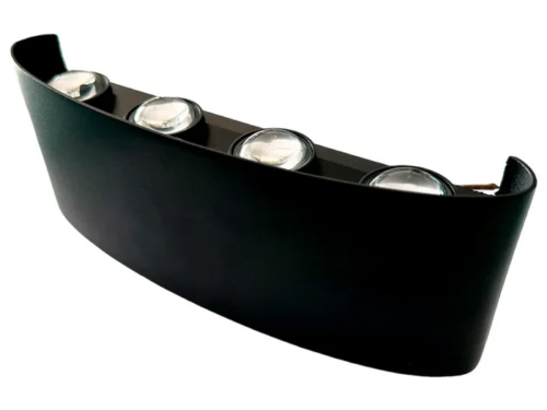 APLIQUE LED PARA EXTERIOR E INTERIOR YB-BD03 NUVORA 8W 80LM/W 3000K 50000HRS