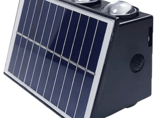 APLIQUE PARA PARED SOLAR BIDERECCIONAL 6W DAXSO 3500K IP65