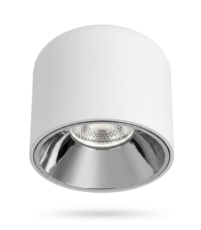 LUMINARIA DOWNLIGHT BARREL SUSPENDIDA 40W DECORLUZ 3000K-4000K-6500K CCT 5000LM 50000HRS