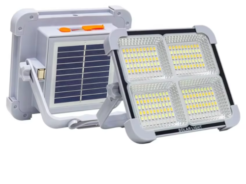 REFLECTOR SOLAR PORTÁTIL RECARGABLE 500W NUVORA IP65 50000HRS