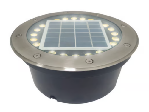 SPOT DE PISO SOLAR LED ERL-S150TY/25W/3000K  1200LM IP65 50000HRS