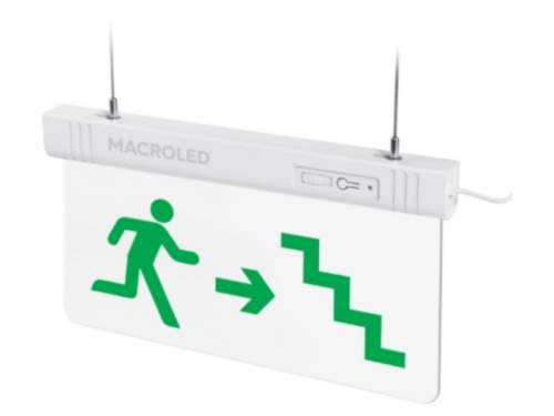 LUZ DE EMERGENCIA MACROLED CSL-ESCALERA 1W 6500K