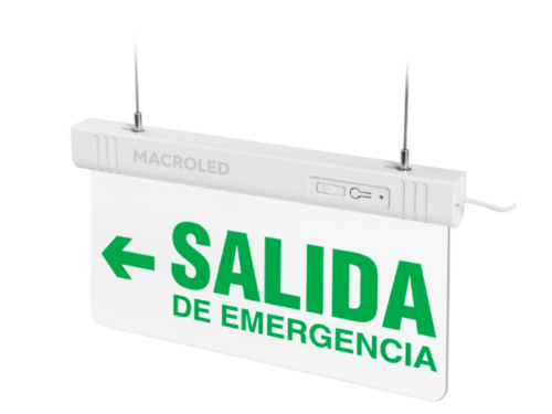 LUZ DE EMERGENCIA MACROLED CSL IZQUIERDA 1W 6500K