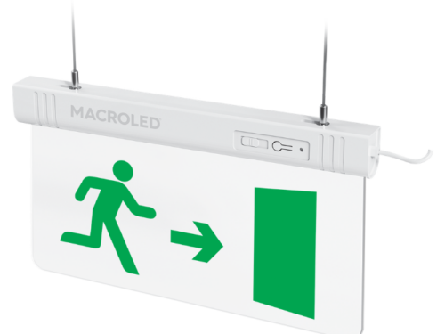 LUZ DE EMERGENCIA MACROLED CSL-PUERTA 1W 6500K