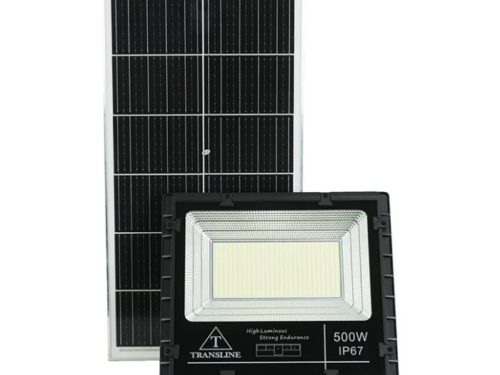 REFLECTOR SOLAR LED 500W TRANLINE 6500K - 4000LM IP67
