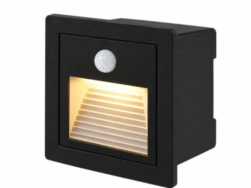 LUZ GUÍA CON SENSOR DE MOVIMIENTO PARA ESCALERAS 3W NUVORA 3000K 600LM 50000HRS