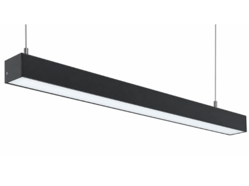 LUMINARIA LINEAL LED DECORATIVA 40W DECORLUZ DL1288-P CCT SUSPENDIDA 5200lm