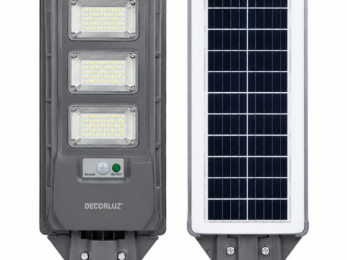 ALUMBRADO PÚBLICO SOLAR LED DL983-SOL 240W DECORLUZ 4000LM