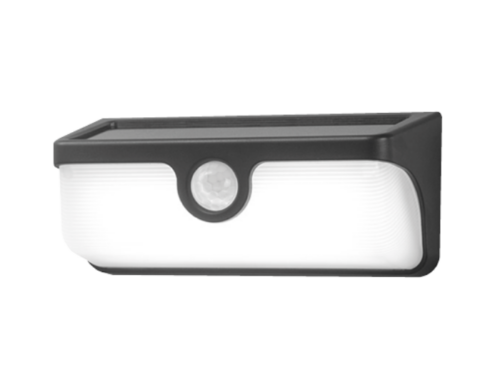 LUMINARIA APLIQUE BRIGHTWALL SOLAR AUTOLINK DECORLUZ 600LM 4000K IP65 - PIR SENSOR