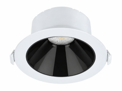 LED SPOT LIGHT VEO RECESADO NEGRO MATE DECORLUZ 10W 3000K-6500K 1000LM  IP20
